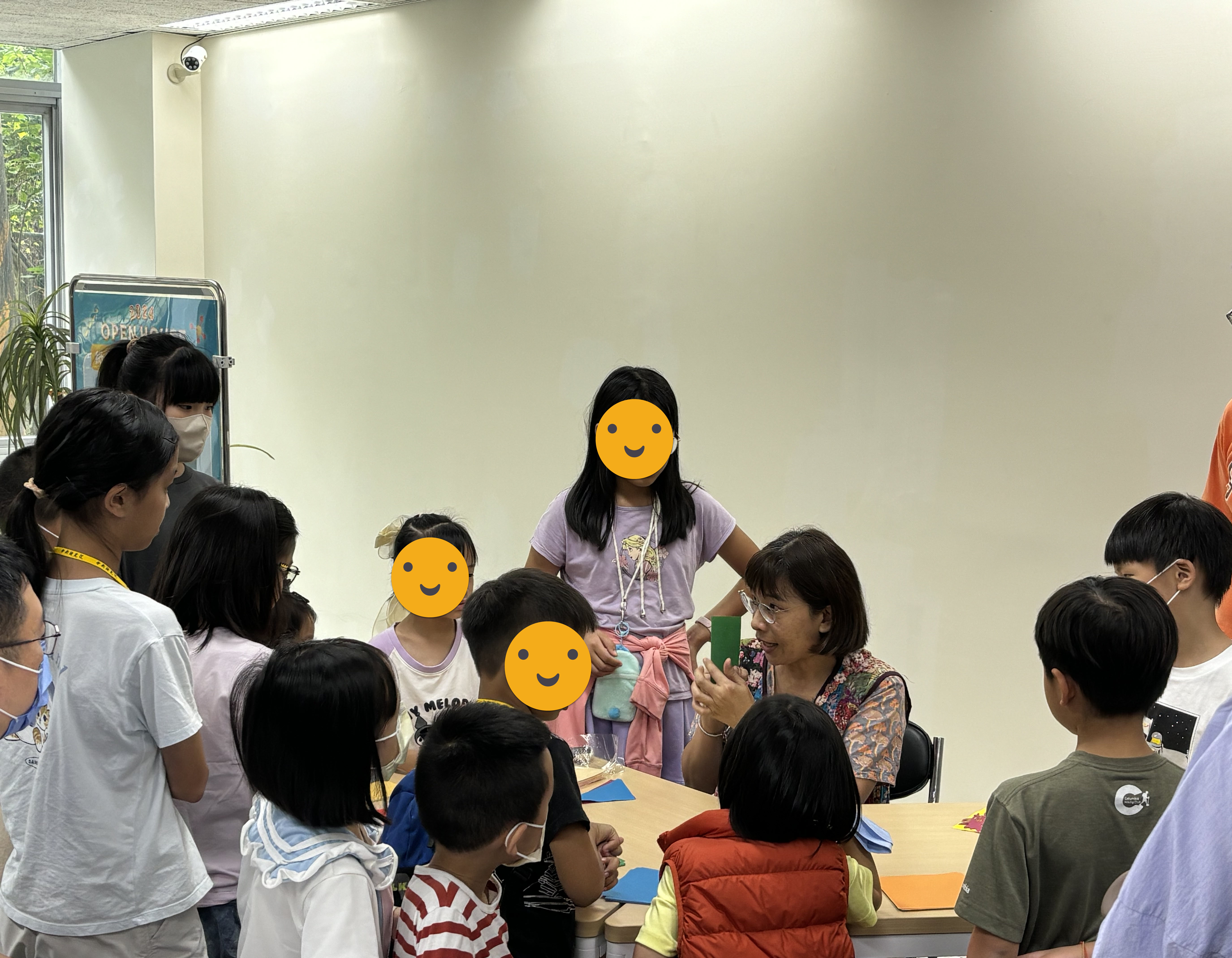 2024院區開放剪紙活動照片1